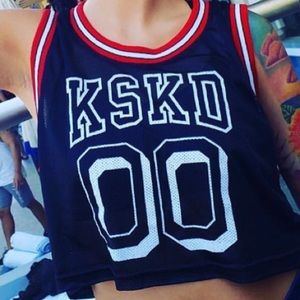 NWOT Kaskade Crop Top Tank Small